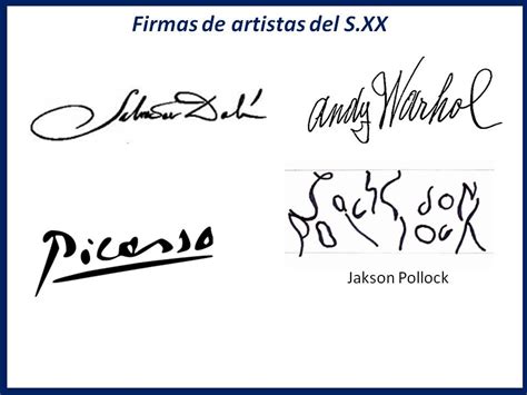 arte y artificios: AVERÍGUALO TODO SOBRE LA FIRMA DE LOS GRANDES ...