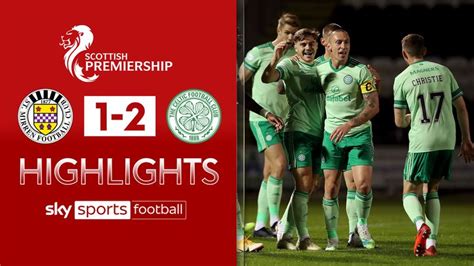 St Mirren 1 - 2 Celtic - Match Report & Highlights