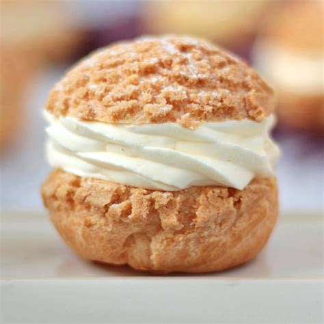 Choux a la Creme (French Cream Puff Recipe) - A Baking Journey