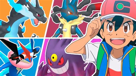 QUAIS POKÉMON DO ASH PODEM MEGA EVOLUIR ?? - YouTube