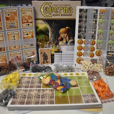 Newly Opened #Game: Caverna! #boardgames #boardgamephotography | Board ...