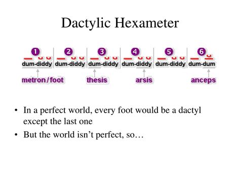 PPT - Dactylic Hexameter PowerPoint Presentation, free download - ID ...