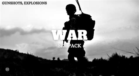 War SFX Pack (Gunshots, Explosions) in Sound Effects - UE Marketplace