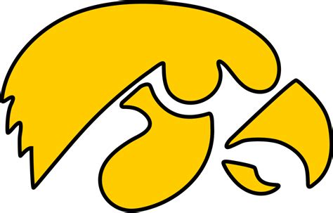 Free Iowa Hawkeye Stencil, Download Free Iowa Hawkeye Stencil png ...