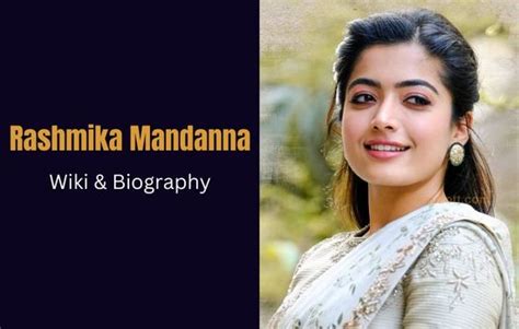 Rashmika Mandanna Wiki, Biography, Age, Husband, Family, Education ...