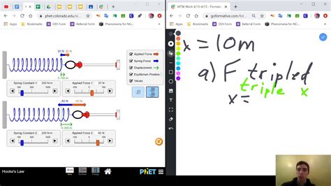 Applications of Hooke's Law - YouTube