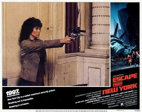 "Escape From New York", US lobby card #1, 1981 | Lobby cards, Movie ...