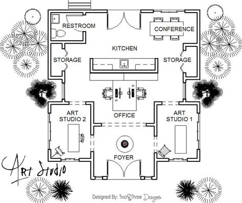 Artist Studio Floor Plans - floorplans.click