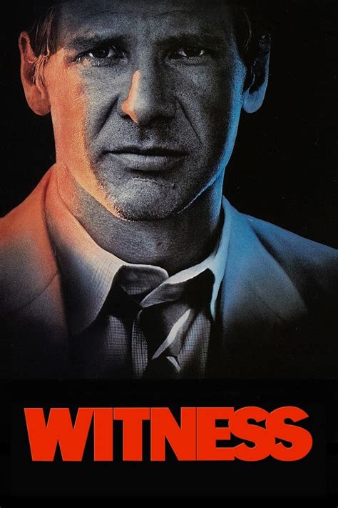 WITNESS Original Movie Poster 15x21 1985 Peter Weir, Harrison Ford ...