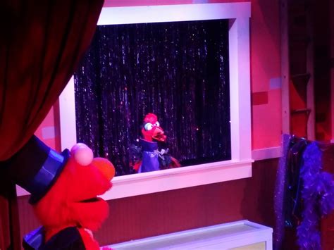 Big Bird Bridge: Photos of Elmo the Musical, Halloween show