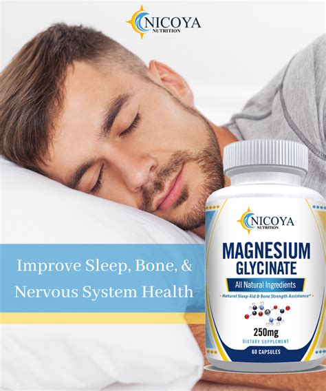 Magnesium Glycinate Sleep, Stress & Anxiety Relief | Nicoya Nutrition