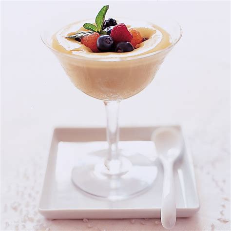 Sweet Wine Sabayon with Berries Recipe - Terrance Brennan