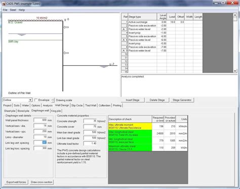 Diaphragm Wall Design - CADS UK