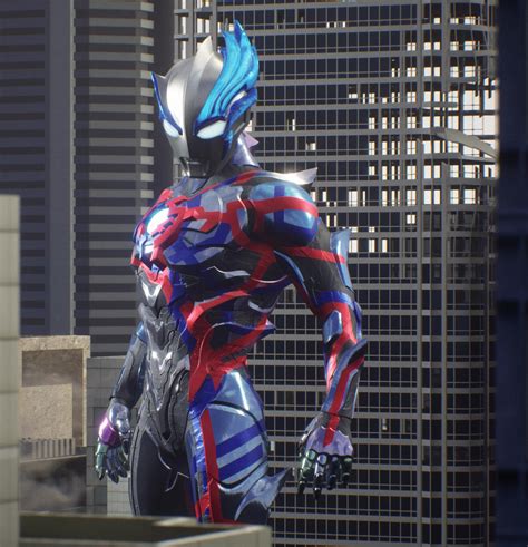 Ultraman Blazar 003_Rendering by WangYiqing on DeviantArt