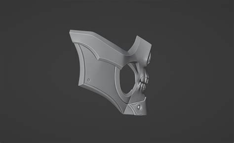 3D file Takeda mask from MK1 - Dark Takeda 🎲・3D print model to download ...