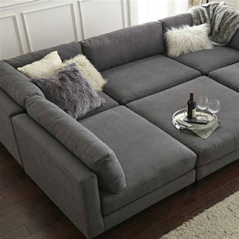 Sectional Sofa With Chaise Lounge And Ottoman | Cabinets Matttroy