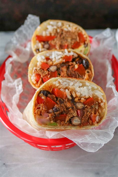 Pulled Pork Burrito | Girl Heart Food®