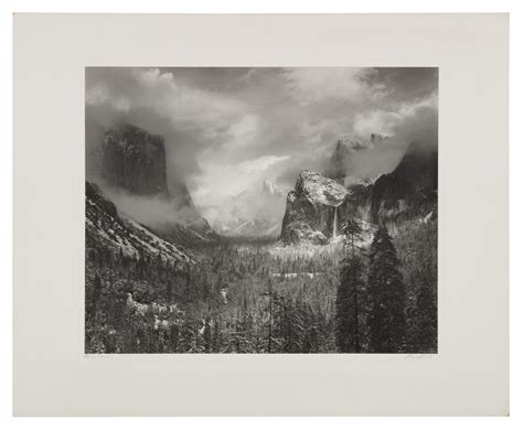 ANSEL ADAMS | CLEARING WINTER STORM, YOSEMITE NATIONAL PARK, CALIFORNIA ...