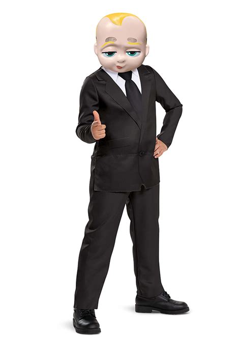 Classic Boss Baby Kid's Costume | Movie Costumes