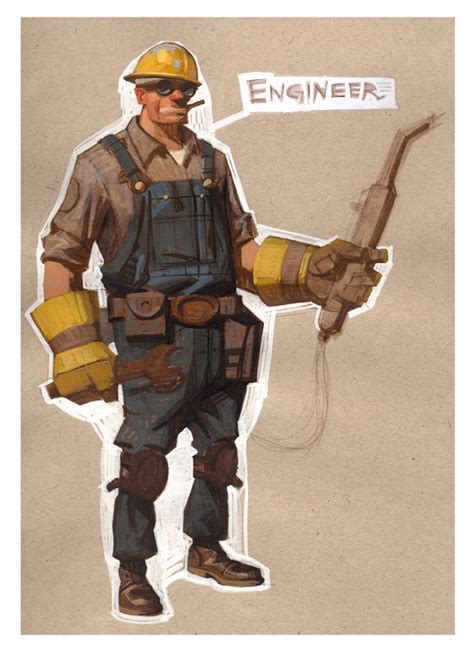 Team Fortress 2 concept art by Moby Francke (Part... - Blooming Concepts