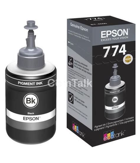 HK Epson T7741 INK Black Single Ink bottle for Epson M100 & M200 - Buy ...