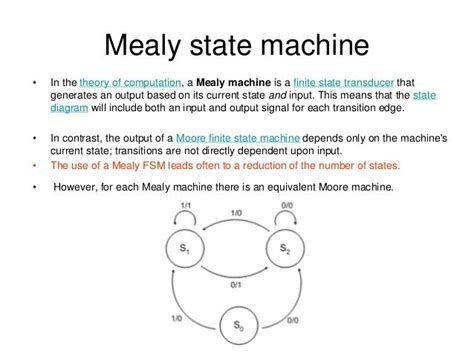 Mealy state machine