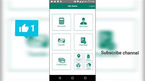 How to using HBL online services in mobile & check online account ...