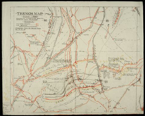 Trench Warfare Ww1 Map