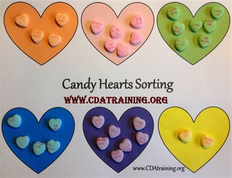 Candy Hearts Sorting - www.lessons4learners.com