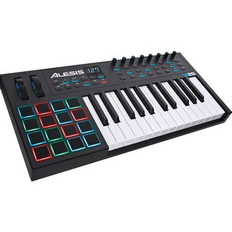 Alesis VI25 25-Key USB/MIDI Keyboard Controller VI25 B&H Photo