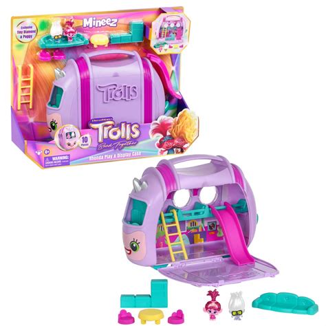 DreamWorks Trolls Band Together Rhonda Play and Display Vehicle Playset ...