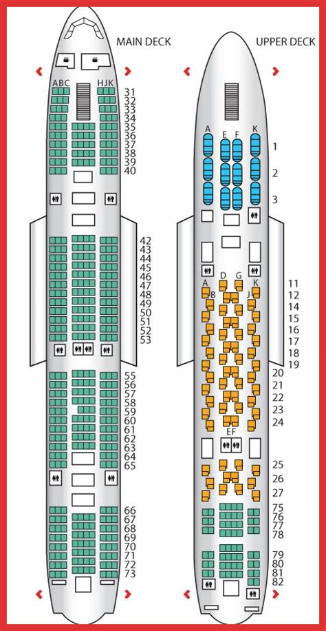 Emirates A380 Seating Plan 2019 - Seat Inspiration