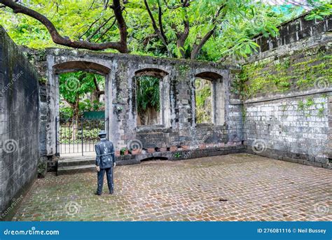 Fort Santiago,rear View of the Rizal Shrine,Manila,the Philippines ...