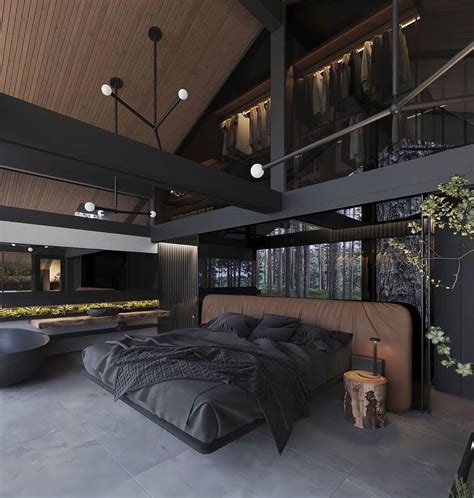 All black interior designs that will inspire you to adapt this modern ...