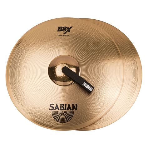 Sabian 18" B8X Band Marching Cymbals Pair « Marching Cymbals