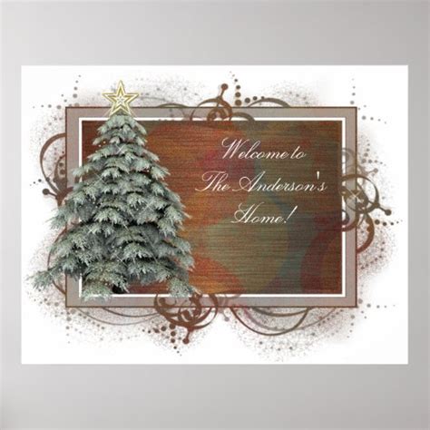 Christmas Tree Design 1 - Print/Poster Poster | Zazzle.com