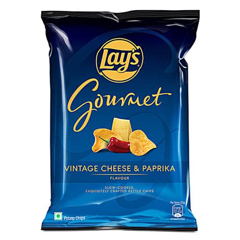 Buy Lay's Gourmet Kettle Chips - Vintage Cheese & Paprika Online at ...