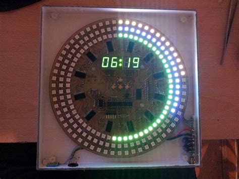 Electronic projects: Arduino LED clock