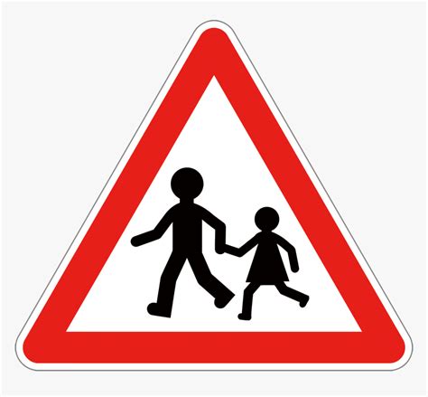 School Ahead Sign, HD Png Download - kindpng