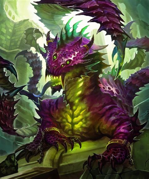 Card: Venomtail Salamander | Fantasy beasts, Creature concept art ...