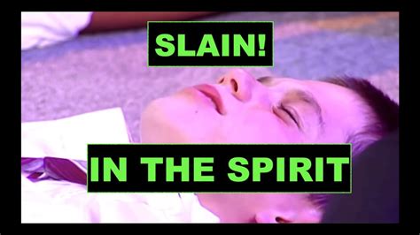 Slain in the Spirit - A Biblical Experience? - YouTube