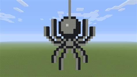 Minecraft Pixel Art - Spider - YouTube