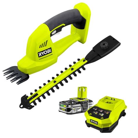 Ryobi One+ 18V Cordless 200mm Grass Shear And Hedge Trimmer Kit | Power ...