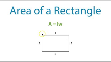 Area of a Rectangle - YouTube