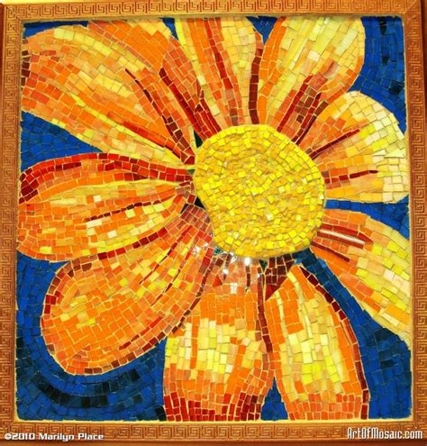 32 best Mosaic Sunflowers images on Pinterest