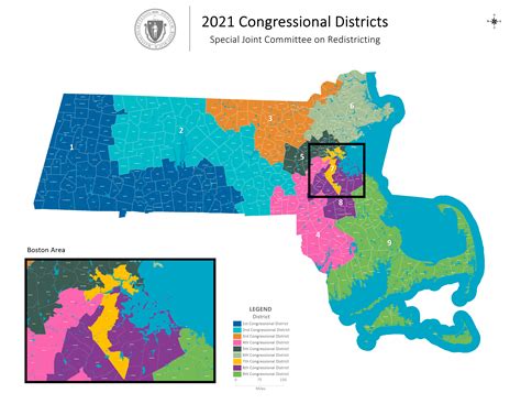 Here's the new Massachusetts congressional map passed by lawmakers