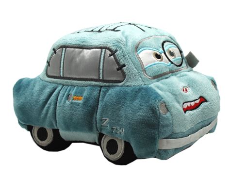 Cars 2 Professor Z Blue Car Small Size Plush Toy (5in) - Walmart.com ...