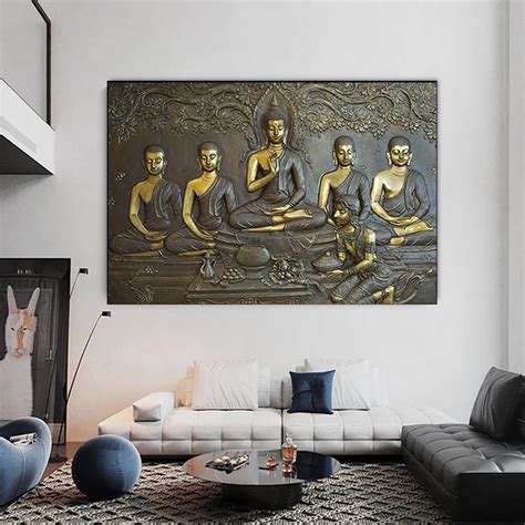 Buddha Canvas Print Wall Art Canvas Design Ready to Hang - Etsy