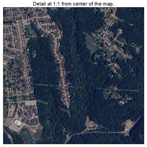 Aerial Photography Map of Weirton, WV West Virginia