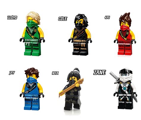 LEGO NINJAGO Legacy Rebooted Minifigure Combo Pack - Lloyd, Jay, Kai ...